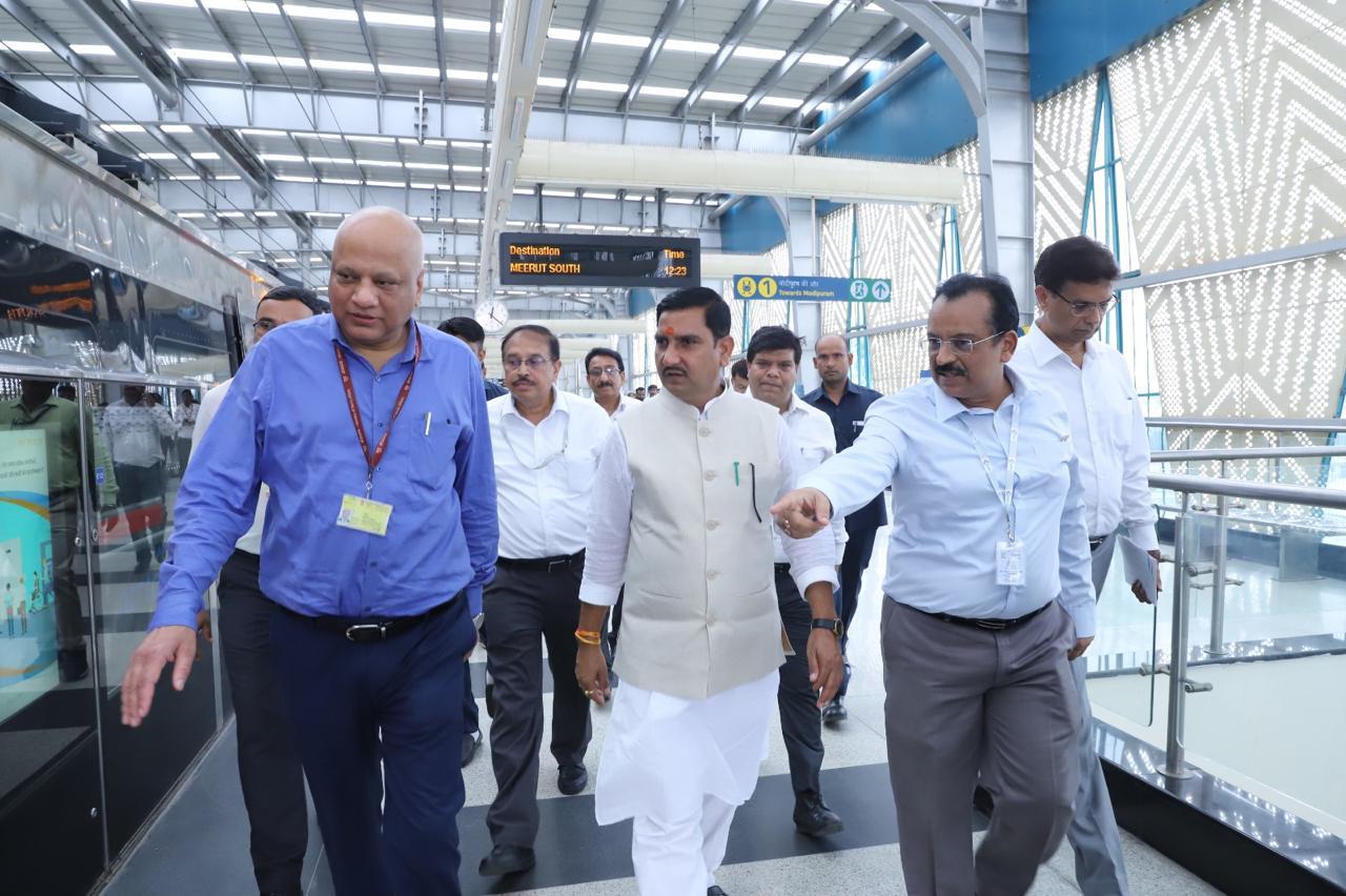 शहरी कार्य राज्य मंत्री ने नमो भारत से की दुहाई तक की यात्रा