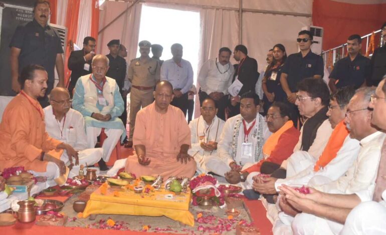 सोतीगंज की पहचान अब खत्म, मेरठ अब माफियामुक्त, दंगामुक्त और विकास की मुख्यधारा से जुड़ा हुआ शहर है- योगी