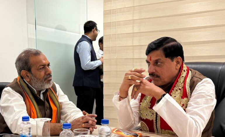 भगवान परशुराम जन्मभूमि के जीर्णोधार पर सीएम मोहन यादव से हुई चर्चा