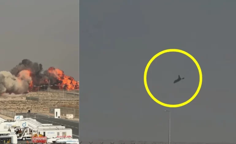 दुबई एयर शो के दौरान तेजस क्रैश,पायलट की मौत