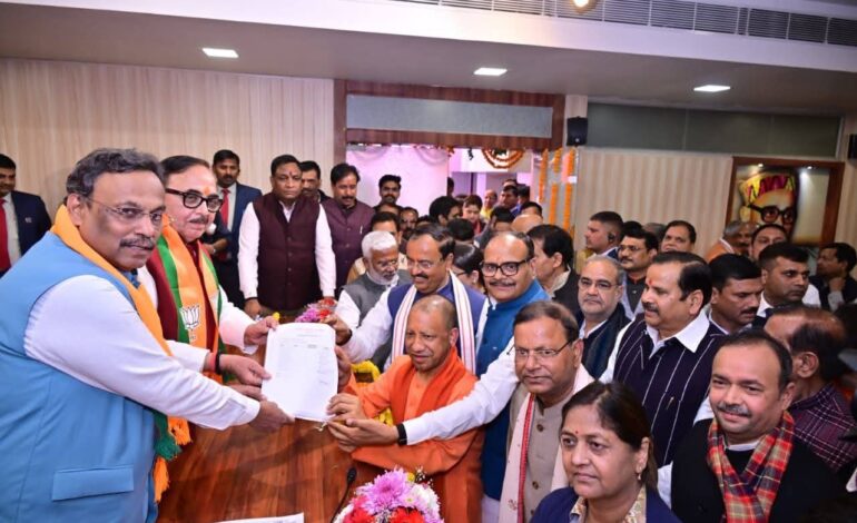 केंद्रीय मंत्री पंकज बने यूपी भाजपा के नये “चौधरी”