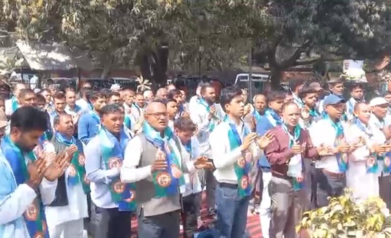 हिंद मजदूर किसान समिति ने शहीद चंद्रशेखर आजाद को दी श्रदांजलि