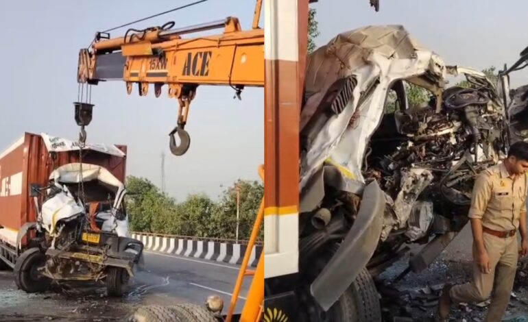 अनियंत्रित ट्रैक्टर ने बाइक सवार दंपत्ति को मारी जोरदार टक्कर, एक की मौत