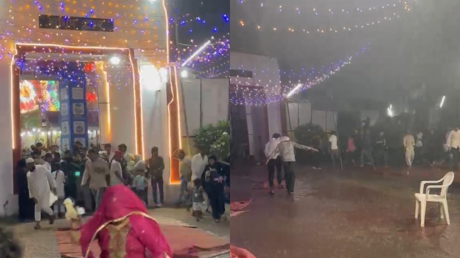 नौचंदी मेले में आंधी-बारिश के बाद चीख-पुकार: बाल-बाल बचे हजारों लोग नौचंदी मेले में आंधी-बारिश के बाद चीख-पुकार: बाल-बाल बचे हजारों लोग