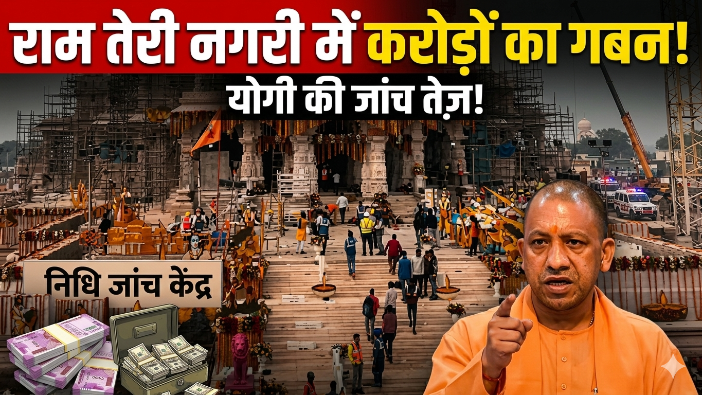 अयोध्या राम मंदिर गबन कांड: राम तेरी नगरी में 200 करोड़ का महाघोटाला, जांच में जुटी एसआईटी
