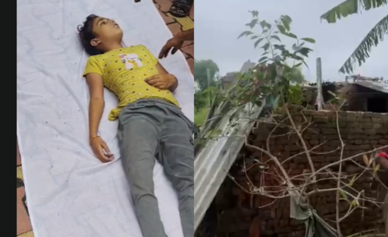 परतापुर में 11 वर्षीय बच्ची को सांप ने डसा, इलाज के दौरान तोड़ा दम, परिजनों का हंगामा
