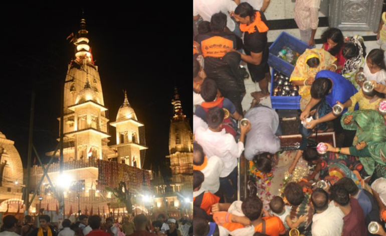 महाशिवरात्रि पर मेरठ के औघड़नाथ मंदिर में उमड़ा जनसैलाब, तड़के 4 बजे से जलाभिषेक के लिए लगीं लंबी कतारें